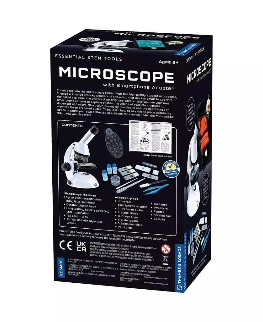 商品Thames & Kosmos|Microscope with Smartphone Adapter,价格¥299,第2张图片详细描述