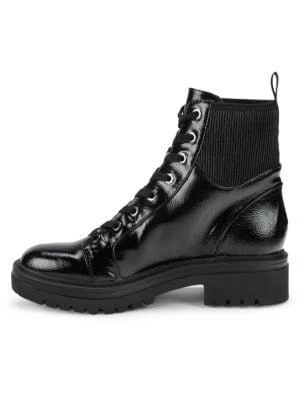 商品Kenneth Cole|Ronnie Faux Leather Combat Boots,价格¥266,第4张图片详细描述