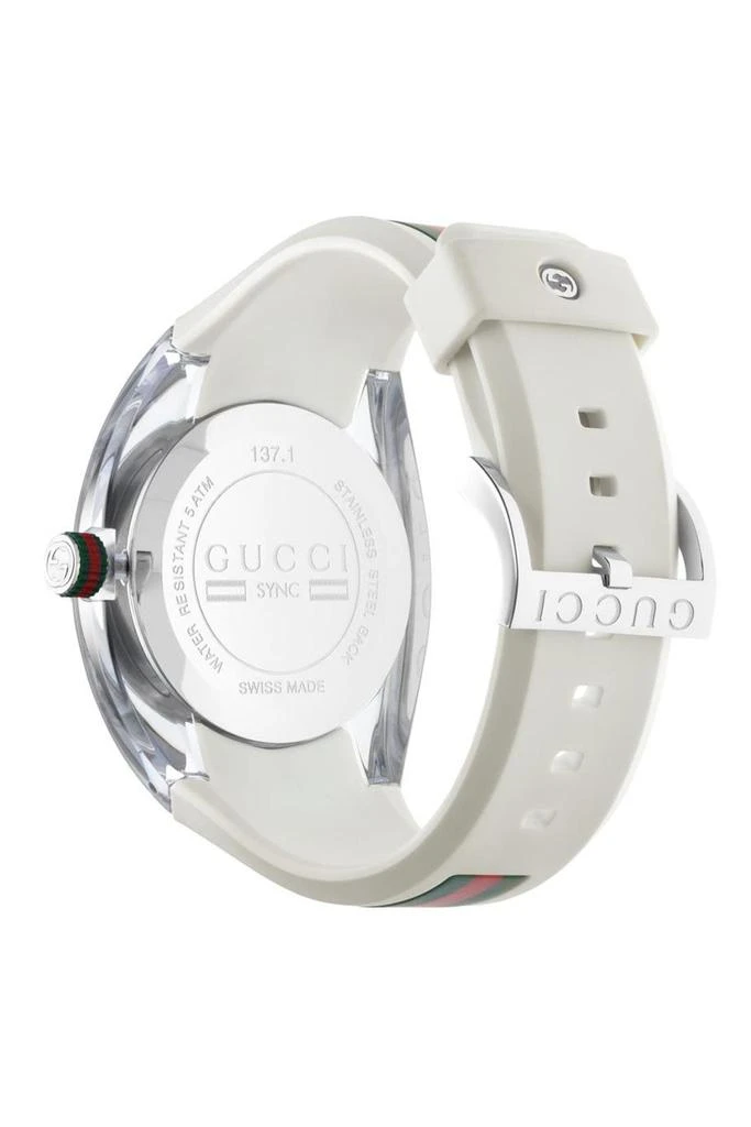 商品Gucci|Unisex Sync Rubber Strap Sport Watch, 46mm,价格¥2858,第3张图片详细描述