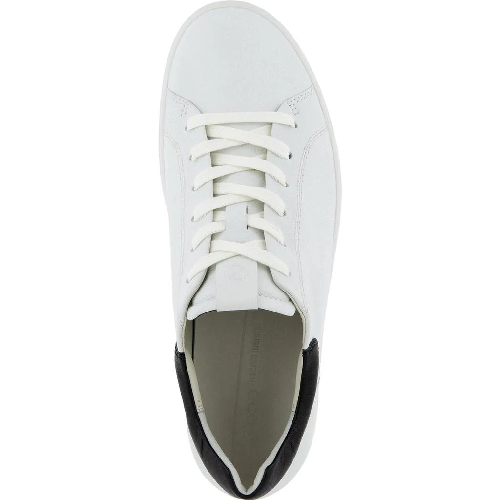 商品ECCO|ECCO Womens Soft 7 Leather Lace Up Fashion Sneakers,价格¥267,第5张图片详细描述