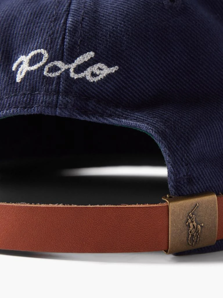 商品Ralph Lauren|Polo-embroidered cotton-twill cap,价格¥572,第3张图片详细描述