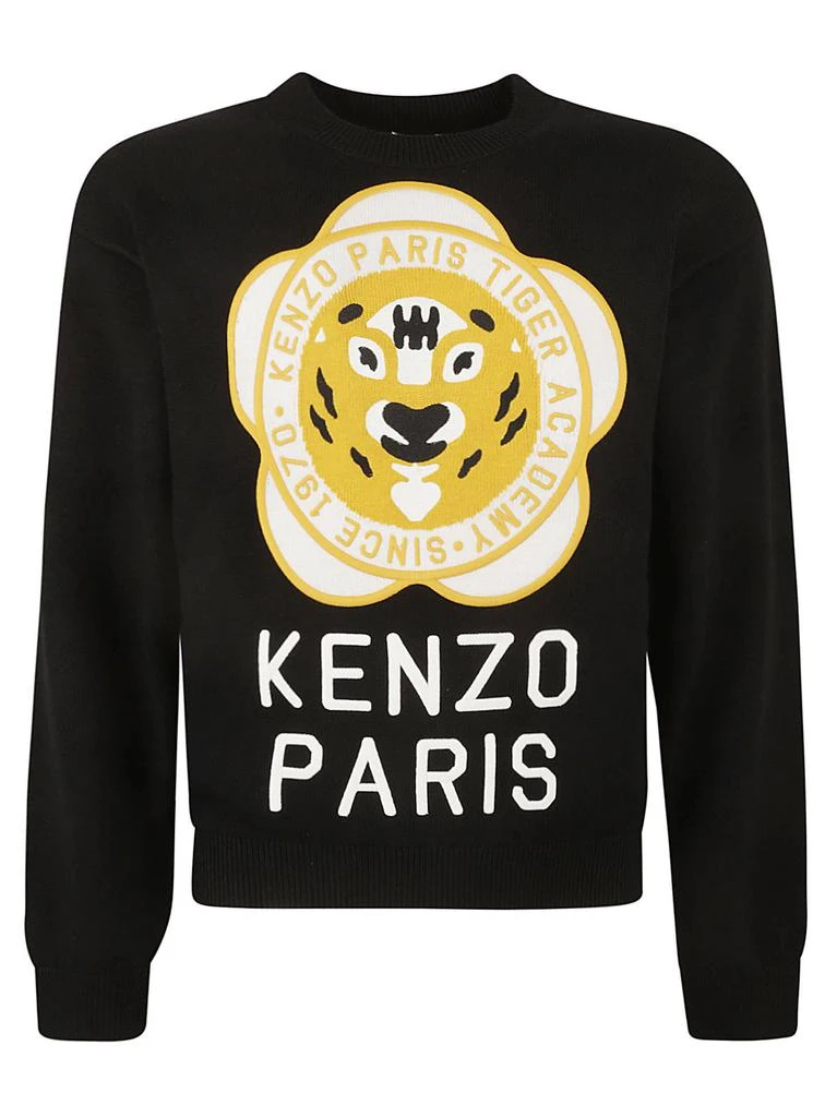商品Kenzo|Kenzo Logo Embroidered Crewneck Jumper,价格¥2070,第1张图片
