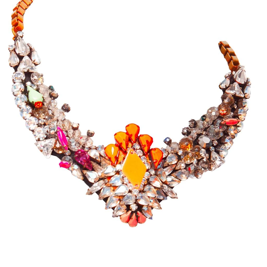 Crystal Jewel Short Necklace 商品