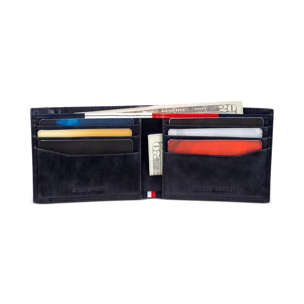 商品Tommy Hilfiger|Men's RFID Slimfold Wallet,价格¥218,第4张图片详细描述