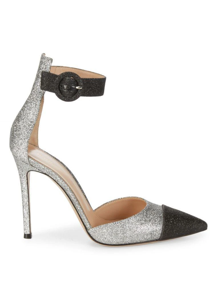 商品Gianvito Rossi|Metallic Ankle Strap Pumps,价格¥2128,第5张图片详细描述