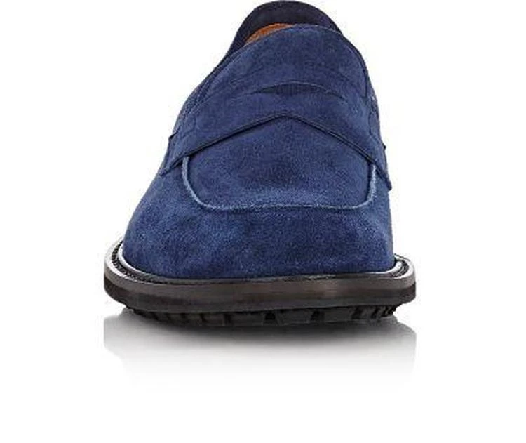 商品Carlo Soldaini|Apron-Toe Penny Loafers,价格¥2301,第4张图片详细描述