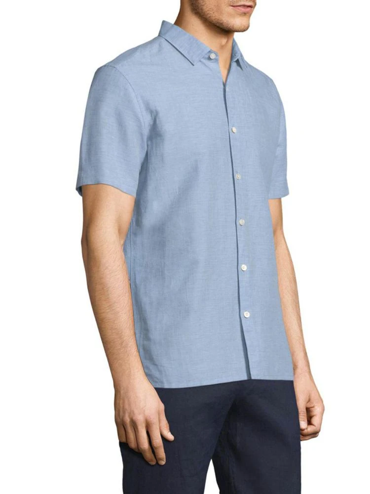 商品Theory|Murray Essential Linen Blend Shirt,价格¥591,第3张图片详细描述