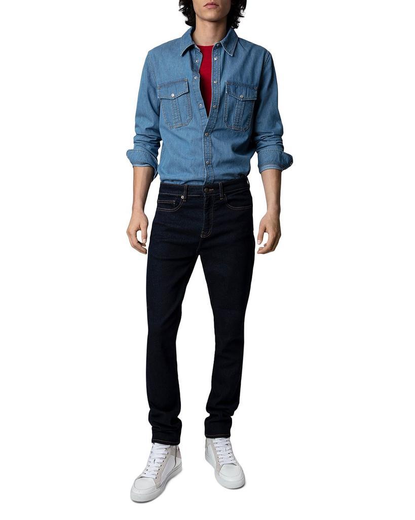 商品Zadig&Voltaire|C'est Alright Denim Shirt,价格¥1246,第1张图片