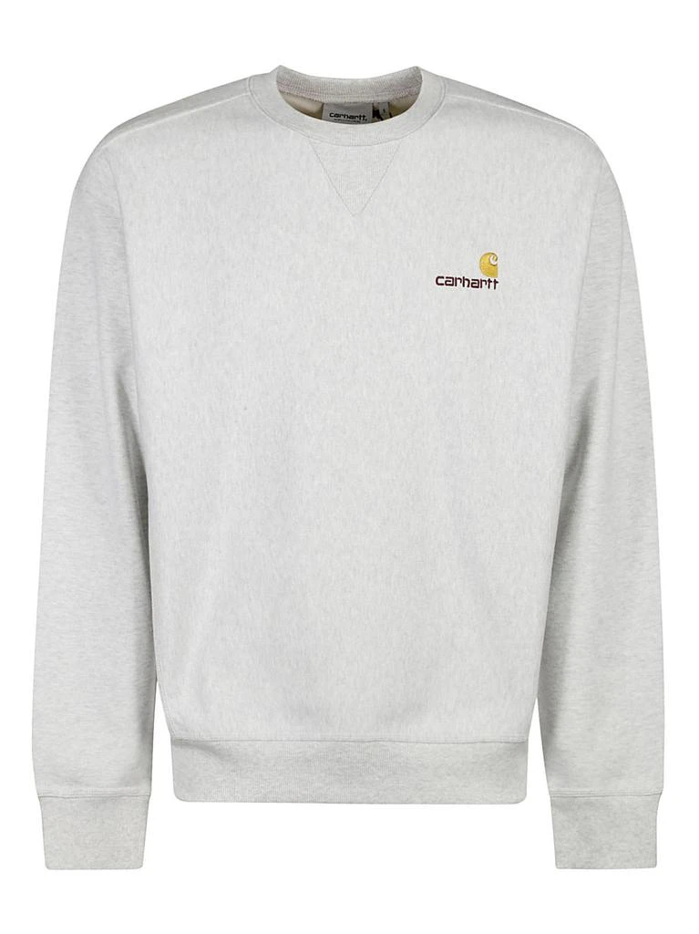 商品Carhartt WIP|Carhartt WIP Logo Embroidered Crewneck Sweatshirt,价格¥595,第1张图片