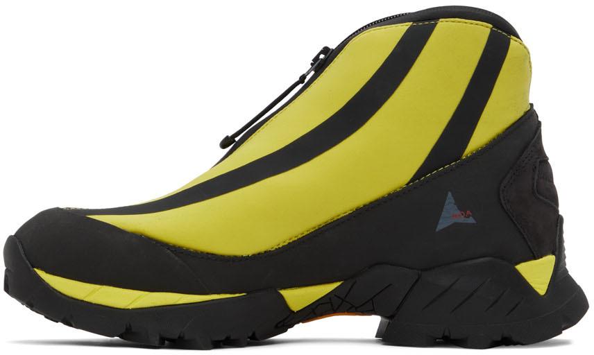 Black & Yellow Teri Boots商品第3张图片规格展示