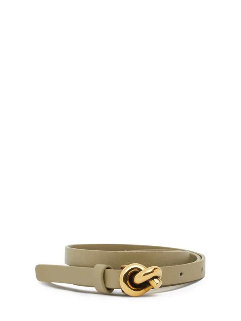 商品Bottega Veneta|1.2cm Knot Leather Belt,价格¥4208,第1张图片