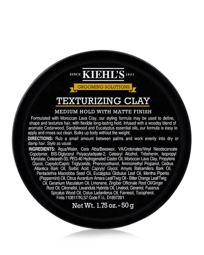 商品Kiehl's|Grooming Solutions Texturizing Clay Pomade 1.75 oz.,价格¥105,第1张图片