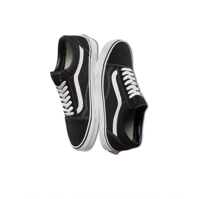 商品[国内直发] Vans|VANS OLD SKOOL BLACK 经典百搭低帮帆布休闲鞋,价格¥695,第4张图片详细描述