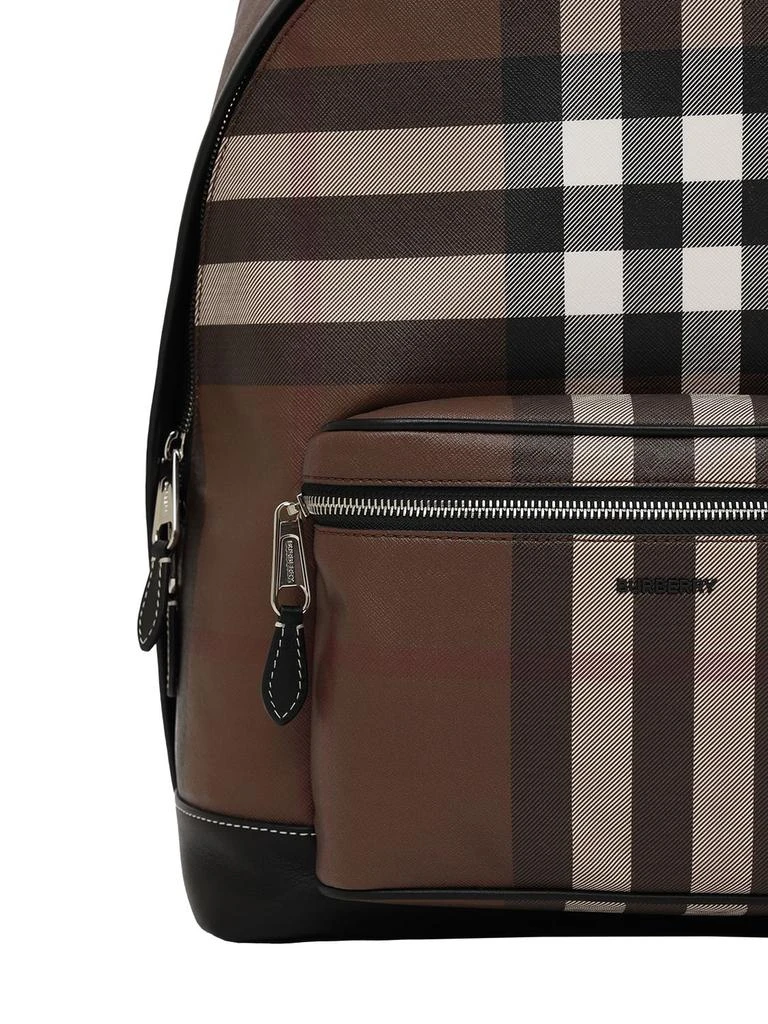 商品Burberry|Jett Check E-canvas Backpack,价格¥13378,第3张图片详细描述