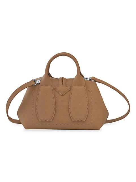 XS Roseau Leather Top Handle Bag商品第5张图片规格展示