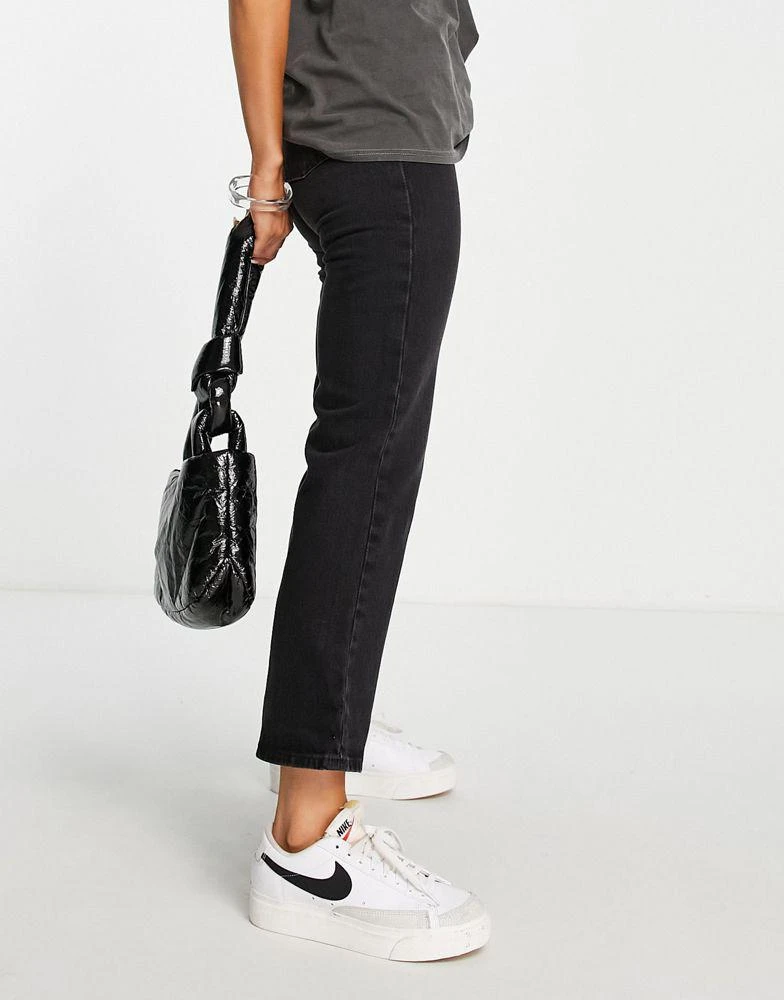 商品Levi's|Levi's ribcage crop jean in black,价格¥1081,第4张图片详细描述