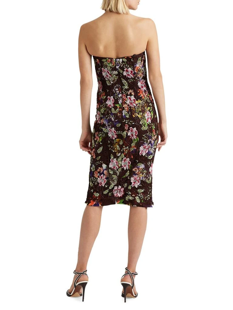商品Ralph Lauren|Karolin Embellished Lace Cocktail Dress,价格¥6144,第2张图片详细描述