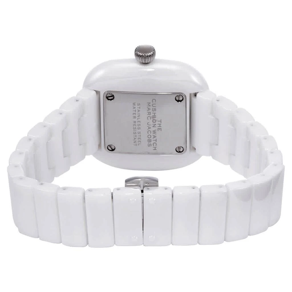 商品Marc Jacobs|The Cushion Quartz White Dial Ladies Watch MJ0120184710,价格¥563,第3张图片详细描述