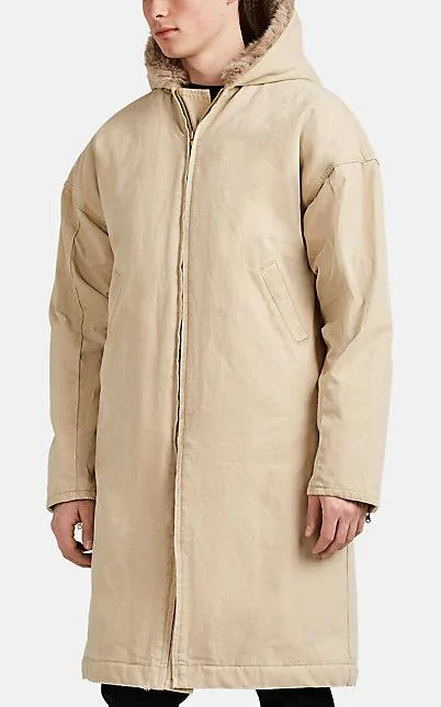 商品Fear of god|Faux-Fur-Lined Cotton Canvas Parka,价格¥13975,第4张图片详细描述