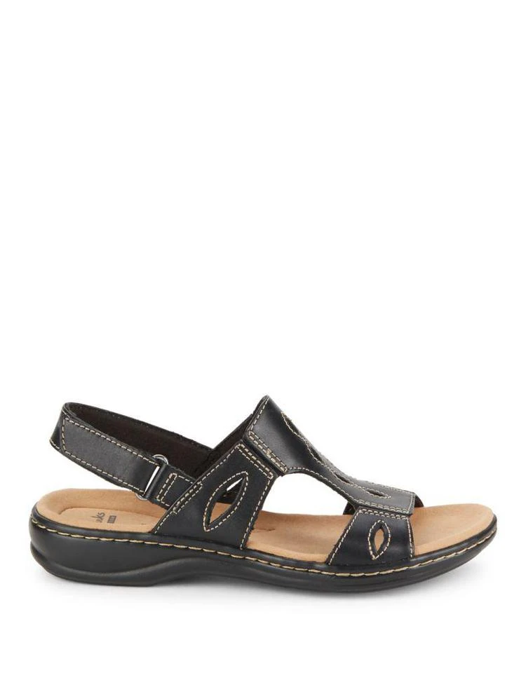 商品Clarks|Leisa Lakelyn Leather Fisherman Sandals,价格¥320,第5张图片详细描述