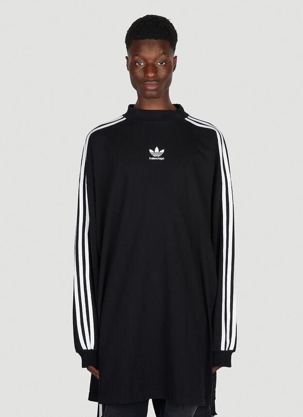 商品Adidas|Logo Print Long Sleeve T-Shirt in Black,价格¥6918,第1张图片