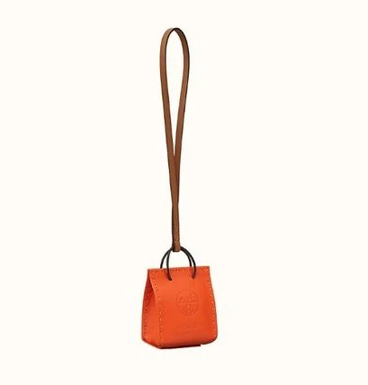 商品Hermes|HERMÈS 橙色女士箱包配件 H079065CAAA,价格¥4123,第1张图片