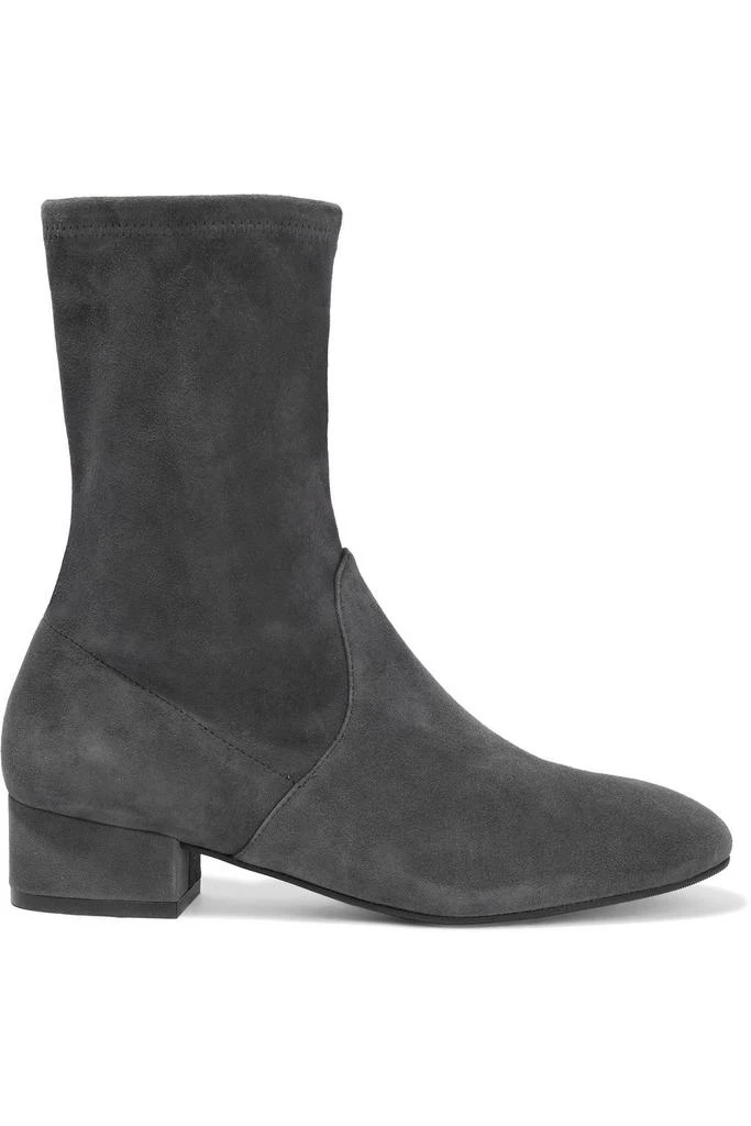 商品Stuart Weitzman|Raissa stretch-suede sock boots,价格¥968,第1张图片