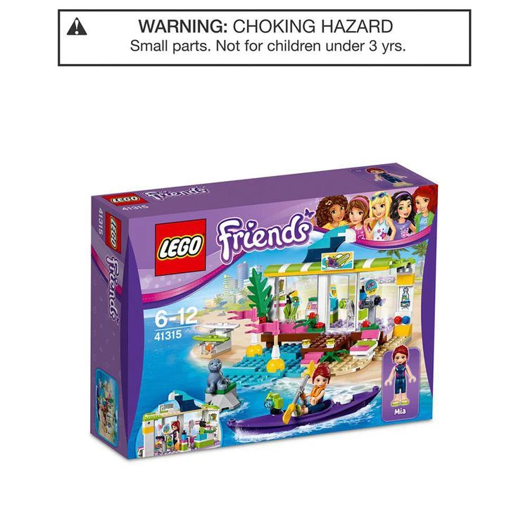 商品LEGO|186-Pc. Friends Heartlake Surf Shop Set,价格¥149,第1张图片