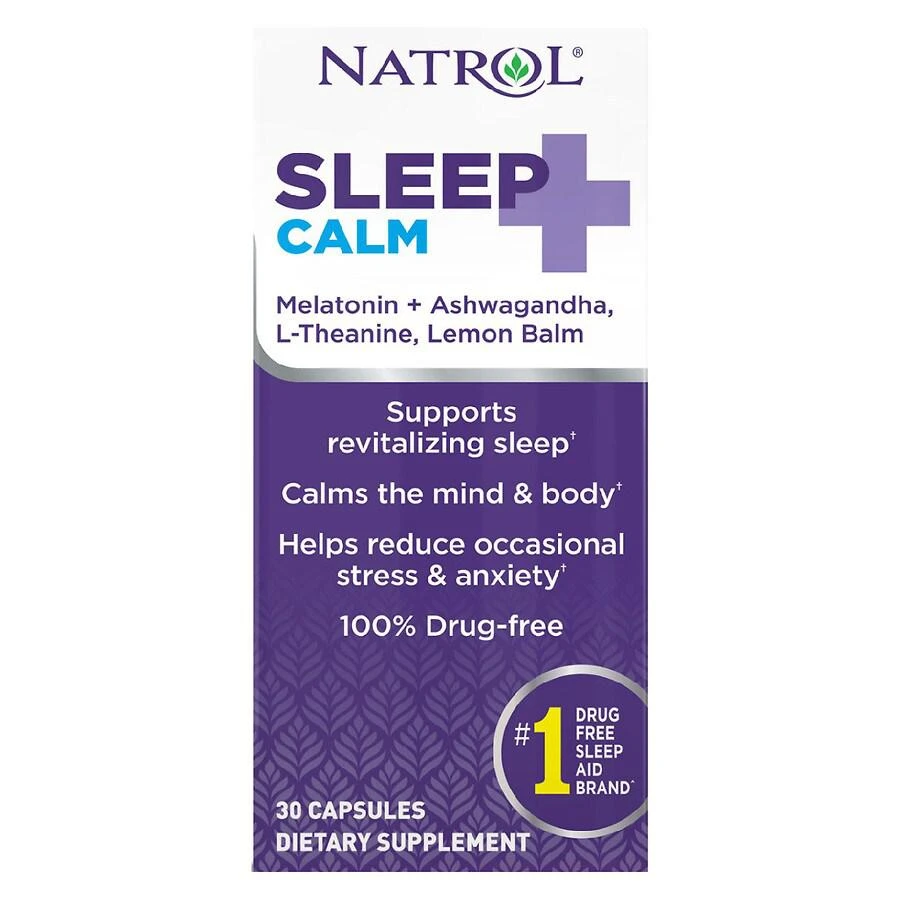 商品Natrol|Sleep+ Calm Capsules,价格¥134,第1张图片