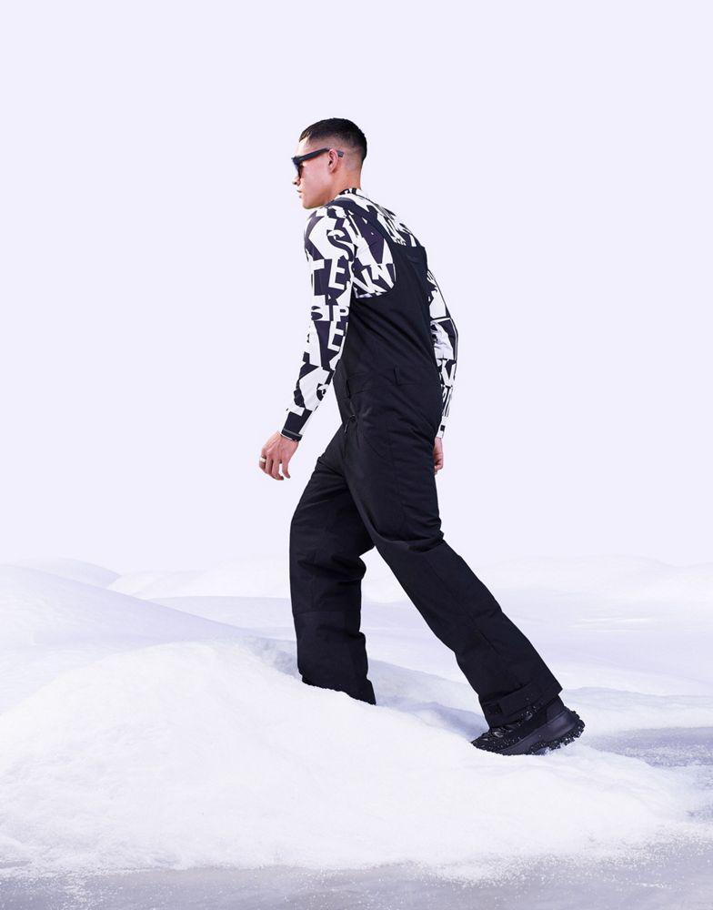ASOS 4505 ski bib trouser in black商品第1张图片规格展示
