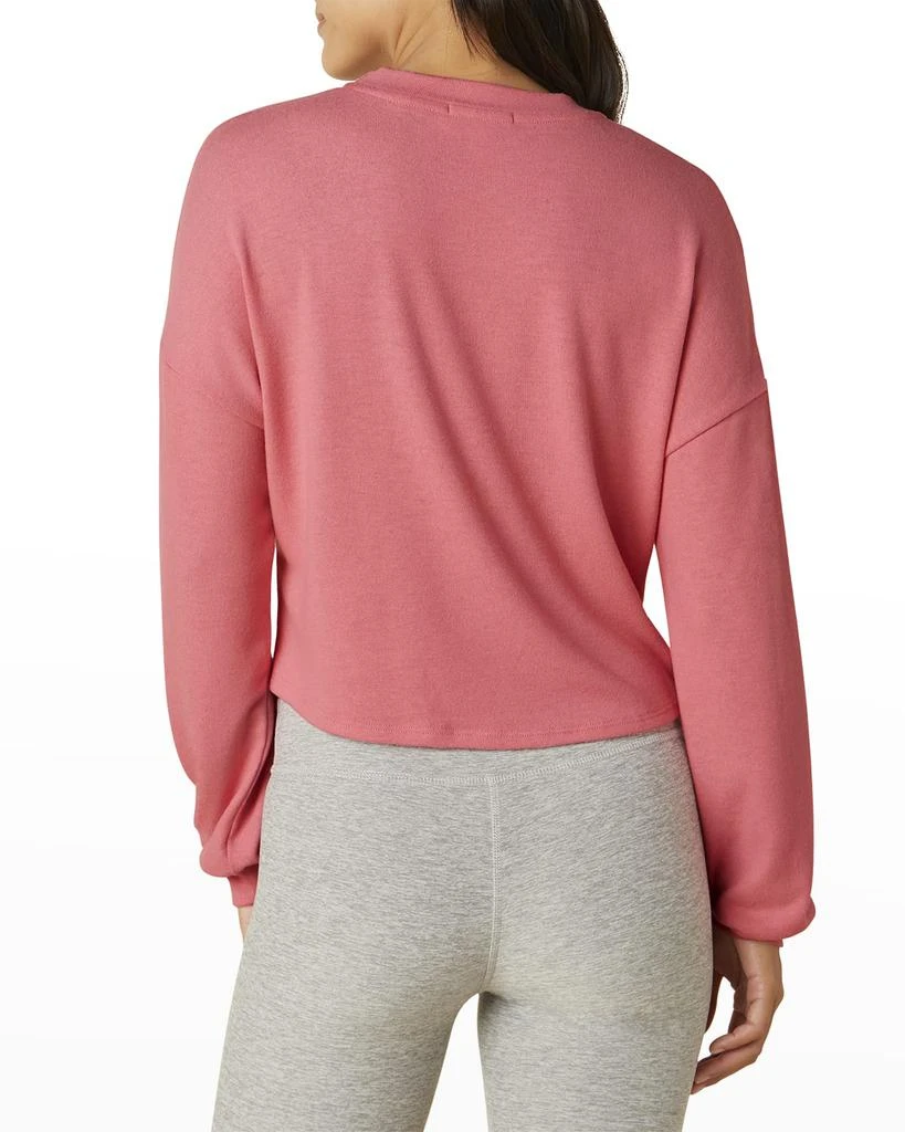 商品Beyond yoga|Twist It Fate Cropped Pullover,价格¥337,第2张图片详细描述