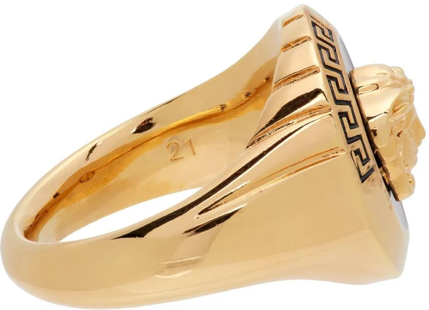 商品Versace|Gold Medusa Ring,价格¥1314,第5张图片详细描述