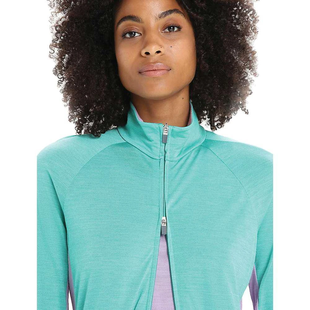 商品Icebreaker|Icebreaker Women's ZoneKnit LS Zip Jacket,价格¥999,第2张图片详细描述