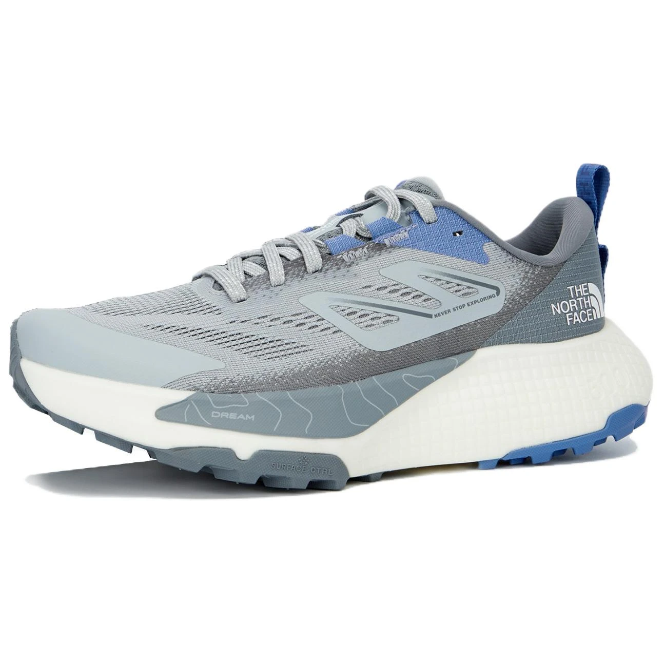 商品[国内直发] The North Face|北面 Altamesa 500 舒适防滑耐磨减震轻便透气 低帮 越野跑步鞋 男款 灰色,价格¥996,第1张图片