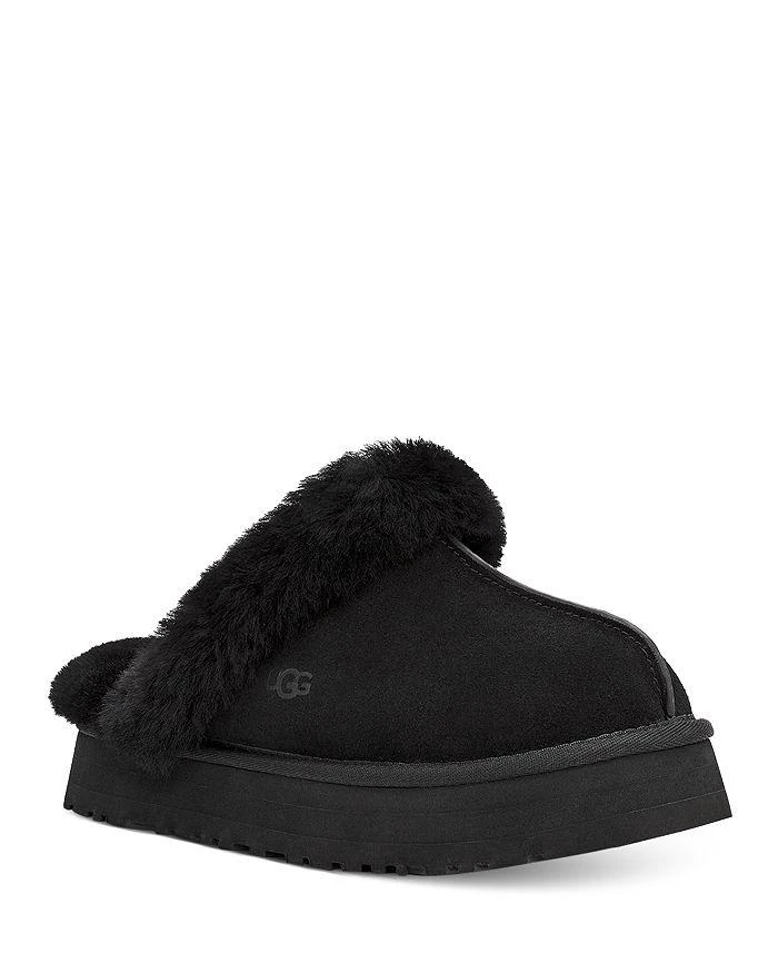 商品UGG|女式 Disquette系列 绒毛拖鞋,价格¥819,第1张图片