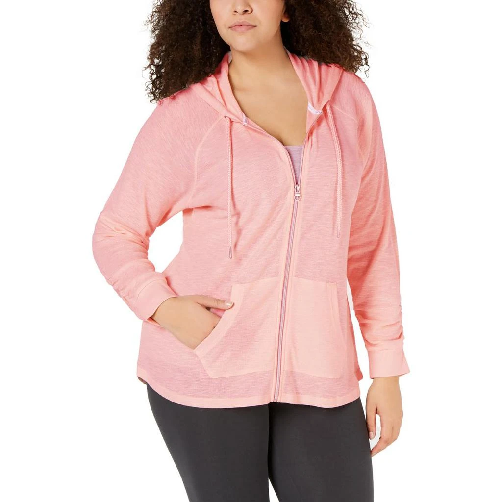 商品Calvin Klein|Calvin Klein Performance Womens Plus Logo Fitness Hoodie,价格¥47,第3张图片详细描述