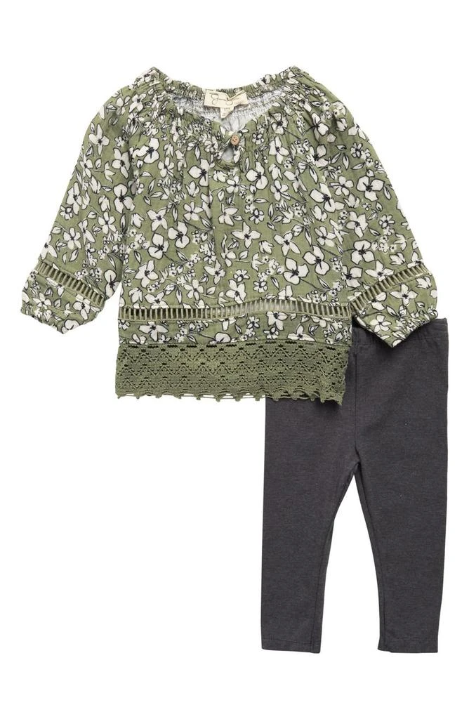 商品Jessica Simpson|Floral Top & Leggings Set,价格¥123,第1张图片