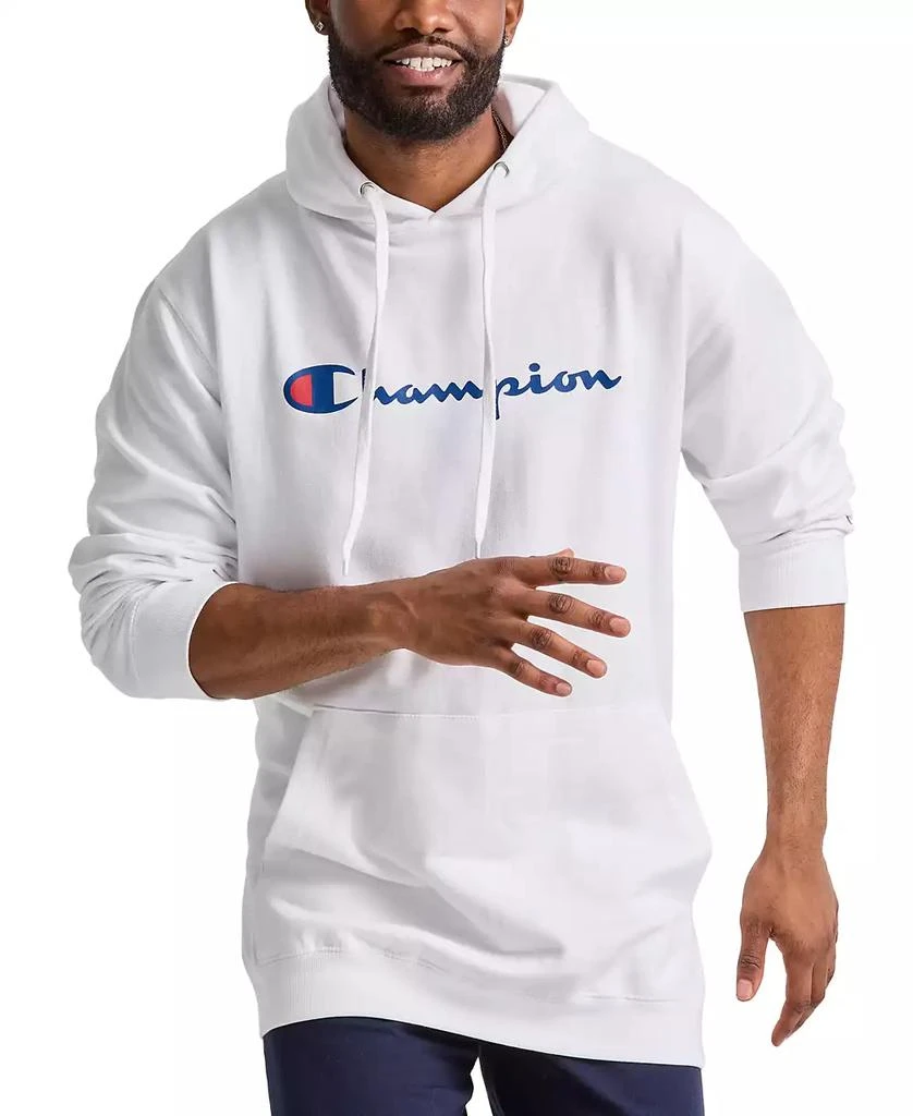 商品CHAMPION|Men's Big & Tall Powerblend Logo Graphic Fleece Hoodie,价格¥247,第1张图片详细描述