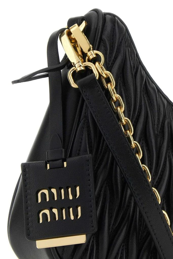 商品Miu Miu|Miu Miu Matelassé Zipped Shoulder Bag,价格¥13586,第4张图片详细描述