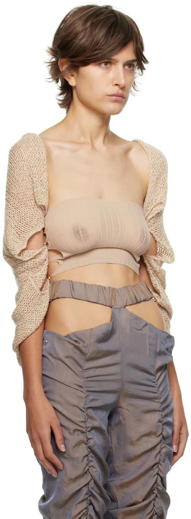 商品RUI|Beige Tube Top Sweater,价格¥1089,第2张图片详细描述