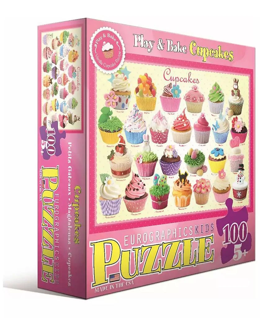 商品Crayola|Play and Bake Cupcakes - 100 Piece Puzzle,价格¥105,第1张图片