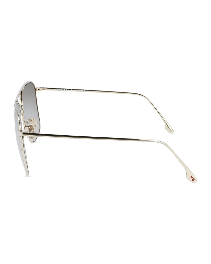 商品Victoria Beckham|Square Hammered Metal Navigator Sunglasses,价格¥3315,第2张图片详细描述