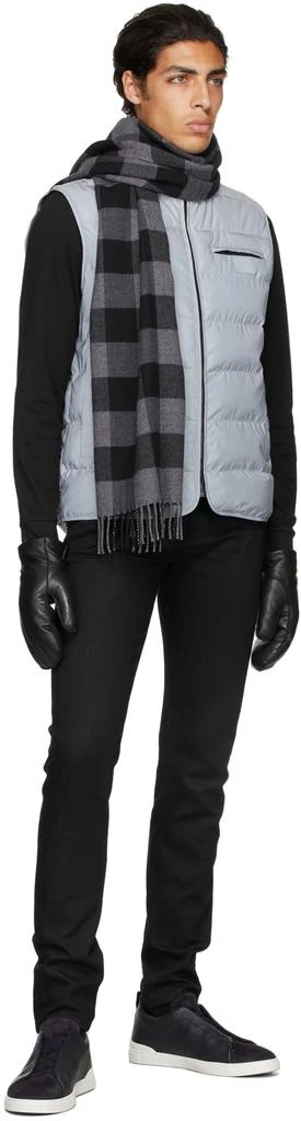 商品Hugo Boss|Black Check Scarf,价格¥1140,第2张图片详细描述