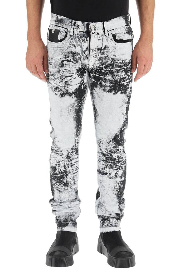 1017 Alyx 9sm Bleached Effect Five Pocket Skinny Jeans商品第2张图片规格展示