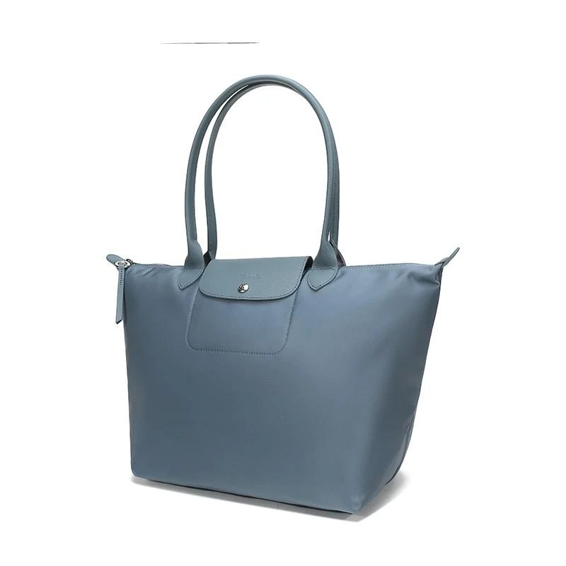 商品[国内直发] Longchamp|珑骧 LONGCHAMP 奢侈品 女士ROSEAU系列中号黑色小牛皮鳄鱼纹手提斜挎包 10058 HTS 001送女友礼物,价格¥3024,第6张图片详细描述