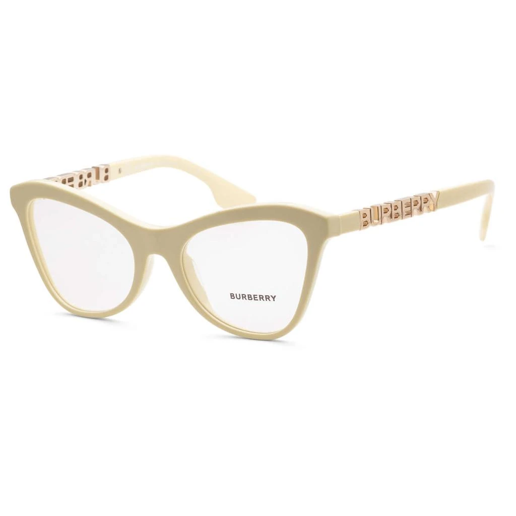 商品Burberry|Burberry 黄色 Cat-Eye 眼镜,价格¥672,第1张图片