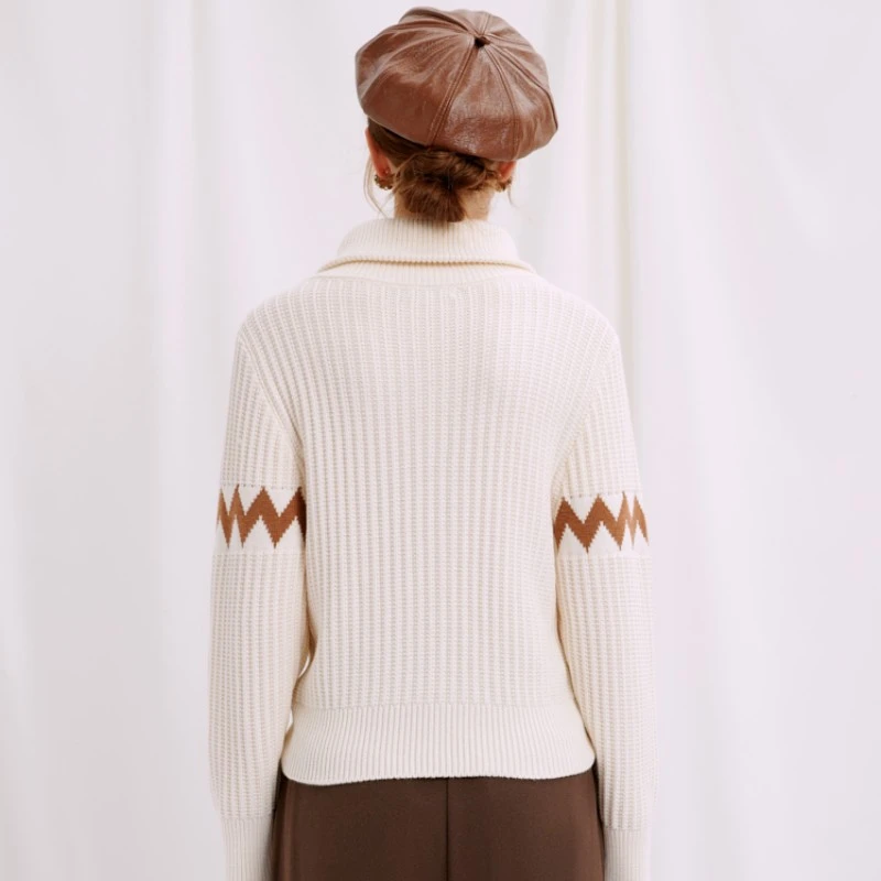 Aspen Wool Sweater - Ivory | Aspen羊毛毛衣 - 象牙白 商品