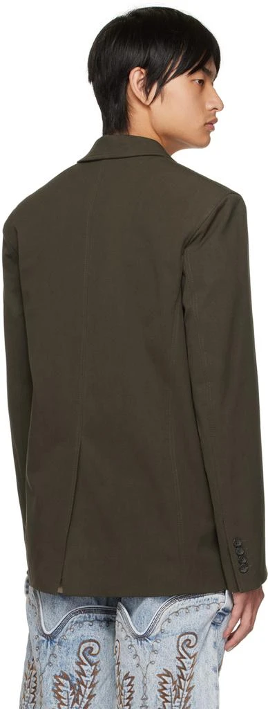 商品Y/Project|Khaki Pinched Blazer,价格¥1672,第3张图片详细描述