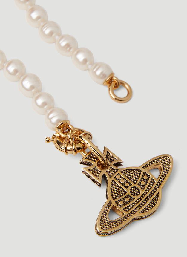 Hilarios Pearl Necklace in Gold商品第4张图片规格展示