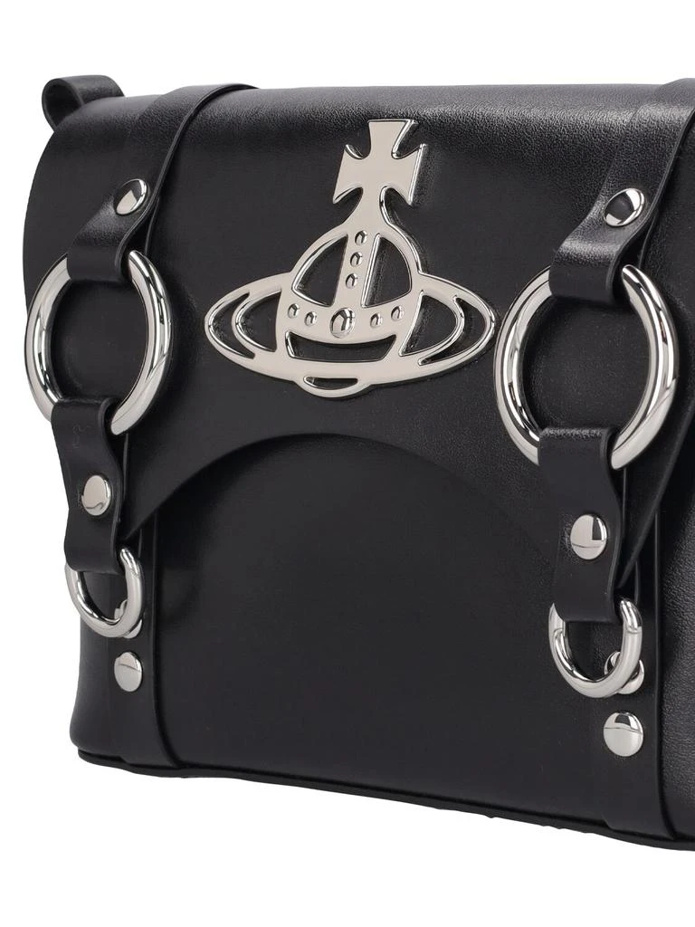 商品Vivienne Westwood|Kim Smooth Leather Crossbody Bag,价格¥5657,第3张图片详细描述